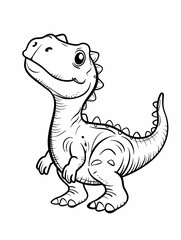 Dino World Coloring Adventure , dinosaur themed coloring pages , leisure activity