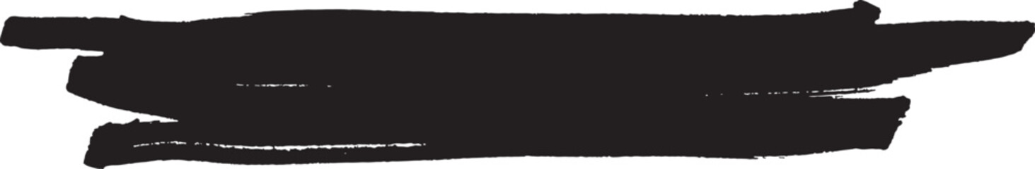 Obraz premium Marker pen underline and strike through strokes, Scribble Design Elements .