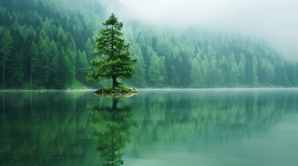 Emerald Serenity: A Symphony of Green Landscapes