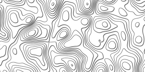 Fototapeta premium Elevation weaving visual patterns into undulating geographic harmony