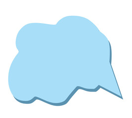 speech bubble icon call out cloud