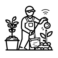gardening icon, agriculture icon, tree icon, harvest icon, horticulture icon, farming icon, environmental icon, landscaped icon, farmer icon, lifestyles icon, innovation icon, agricultural icon, plant