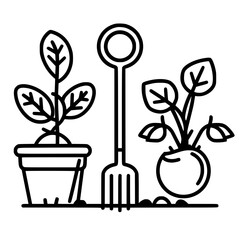 gardening icon, agriculture icon, tree icon, harvest icon, horticulture icon, farming icon, environmental icon, landscaped icon, farmer icon, lifestyles icon, innovation icon, agricultural icon, plant