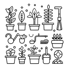 gardening icon, agriculture icon, tree icon, harvest icon, horticulture icon, farming icon, environmental icon, landscaped icon, farmer icon, lifestyles icon, innovation icon, agricultural icon, plant