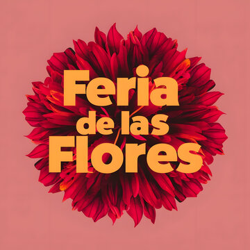 Feria de las Flores flower festive that seems to come alive with a blend of reds