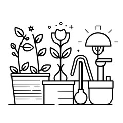 gardening icon, agriculture icon, tree icon, harvest icon, horticulture icon, farming icon, environmental icon, landscaped icon, farmer icon, lifestyles icon, innovation icon, agricultural icon, plant