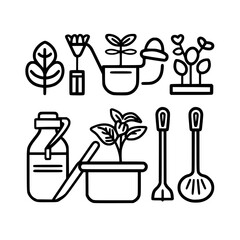 gardening icon, agriculture icon, tree icon, harvest icon, horticulture icon, farming icon, environmental icon, landscaped icon, farmer icon, lifestyles icon, innovation icon, agricultural icon, plant