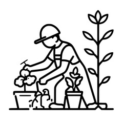 gardening icon, agriculture icon, tree icon, harvest icon, horticulture icon, farming icon, environmental icon, landscaped icon, farmer icon, lifestyles icon, innovation icon, agricultural icon, plant