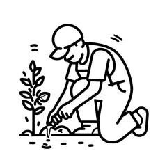 gardening icon, agriculture icon, tree icon, harvest icon, horticulture icon, farming icon, environmental icon, landscaped icon, farmer icon, lifestyles icon, innovation icon, agricultural icon, plant