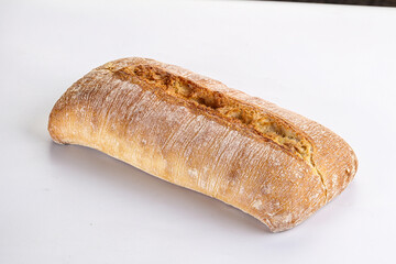 Italian ciabatta bread fresh and crust