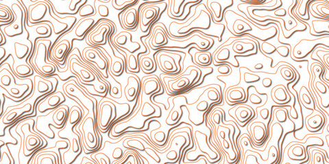 Abstract forms shaping new dimensions of flowing cartographic design

