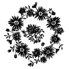 Daisy silhouette, daisy svg, daisy png, daisy illustration, Daisy, Silhouette flower, floral svg, herb svg, flower illustration, flower, floral, vector, nature, illustration, spring, design, pattern, 