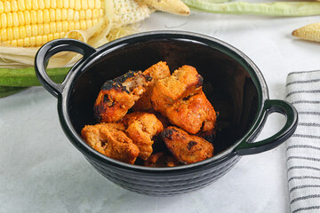 Indian cuisine - Fish Tikka barbecue