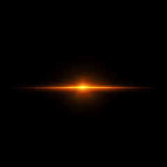 Fototapeta premium sun rising over the horizon line 