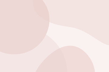 Simple soft pink abstract irregular color blocks