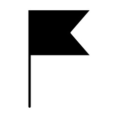 Flag, location, map, Destination, marker Icon © Icon