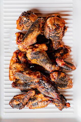 grilled chicken on the tray