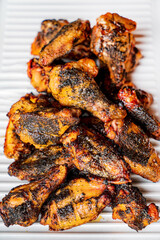 grilled chicken on the tray