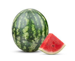 watermelon isolated on transparent png