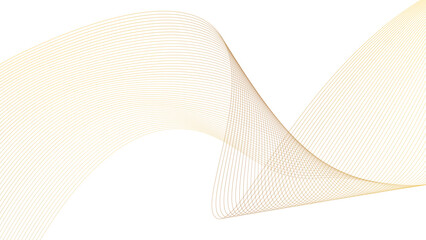 abstract golden wave 