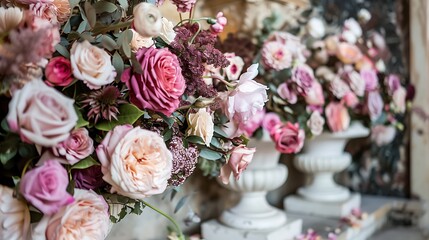 Stunning flowers for an exquisite wedding