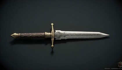 A dagger of honor its wielder bound by a code of upscaled_4
