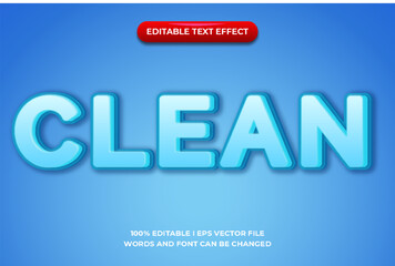 Text effects Clean