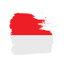 Brush Indonesia Flag