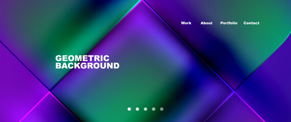 Geometric abstract glassmorphism with circles and squares. Vector Illustration For Wallpaper, Banner, Background, Card, Book Illustration, landing page