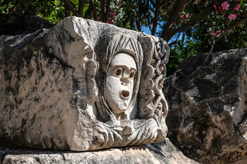 Myra Ancient City, located in and around Demre district center, was founded on the plain of the...