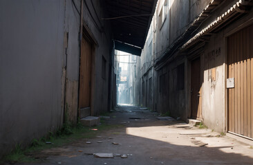 Obraz premium old abandoned building