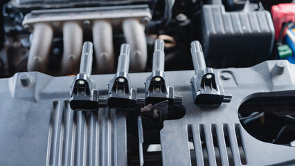 Automotive maintenance involves checking the ignition coil to keep the automobile running smoothly...