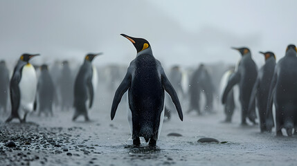 group of penguins