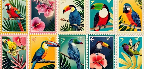 pattern with birds