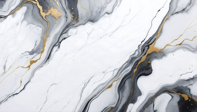 Abstract white marble texture with gray splashes, white luxury background,Gold abstract black marble background art paint pattern ink texture watercolor white fluid wall. Abstract liquid gold design  