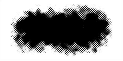 abstract black and white halftone background