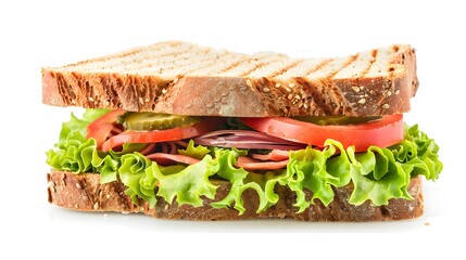 sandwich isolated on white background