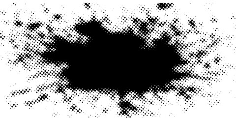 abstract black and white halftone background