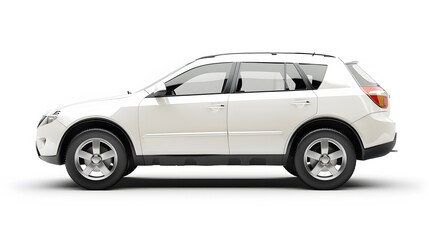 Fototapeta premium car isolated on white
