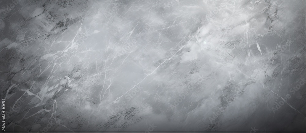 Poster banner copy space image with a marble texture board placed on a light dark and gray abstract cement 
