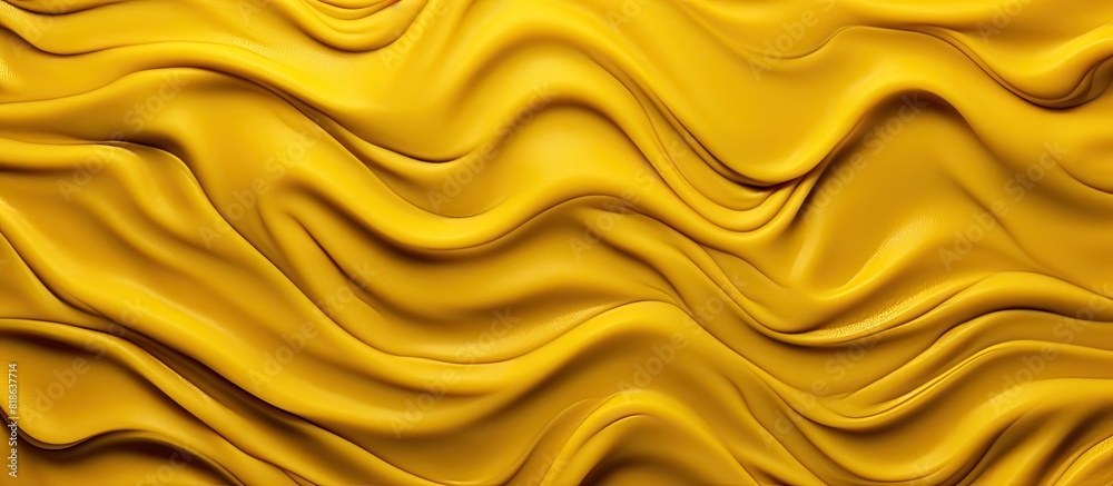 Leinwandbilder a dark yellow abstract texture pattern creates a vibrant background resembling yellow foam rubber pe