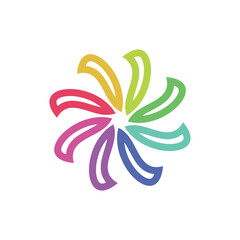 Fototapeta premium Modern abstract logo template design