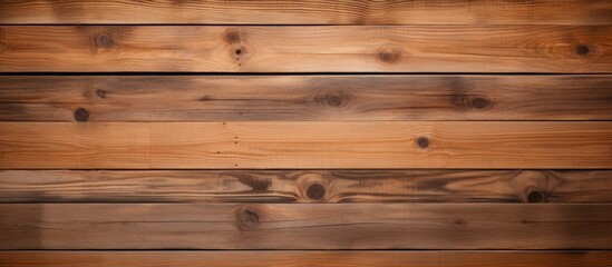 Fototapeta premium A copy space image showcasing a set of brown wooden boards