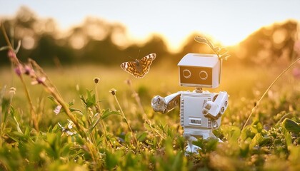 Unexpected Friends: A Robot's Surprise Meeting with a Butterfly