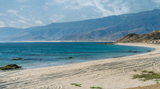 Mirbat brach,mirbat, oman