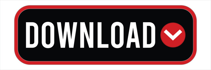 Fototapeta premium download button icon