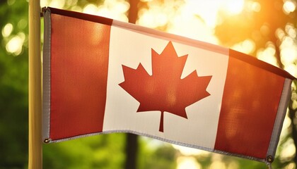 Glorious and Free: The Canadian Flag in Full Flight 