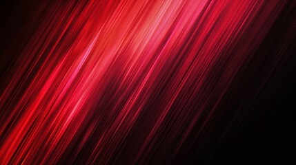 Gradient of Deep Crimson to Cherry Red on Black Background - High Contrast Digital Art with Striking Aesthetic