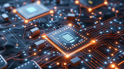 Obraz premium Next-Gen Biohacking: Implantable RFID Chips