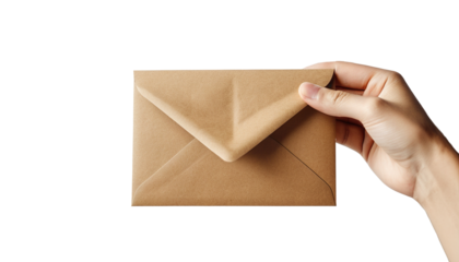 Empty Envelope and Card Mockup